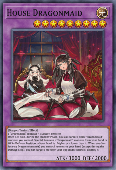 Master Duel - House Dragonmaid - Alternate Card Art