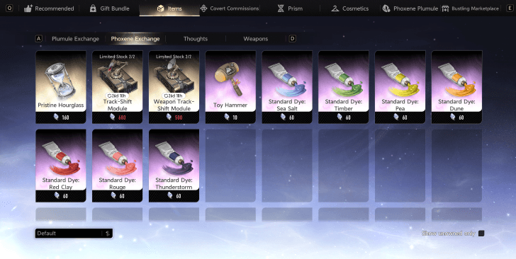 Duet Night Abyss - Phoxene Exchange