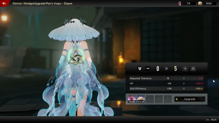 Upgrade Demon Wedges