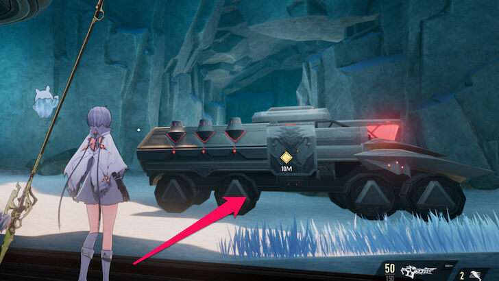 Duet Night Abyss approach the vehicle