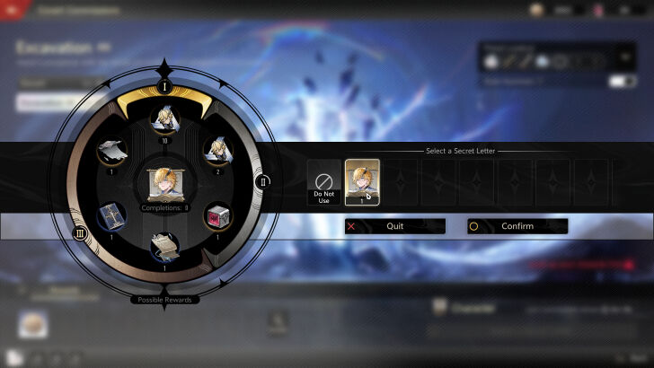 Secret Letter Reward Pool