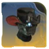 The Black Hat Helmet Icon