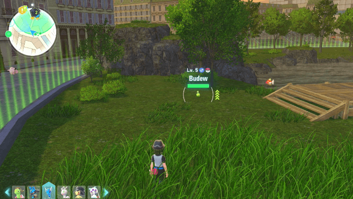 Budew Wild Zone 2 Overworld View