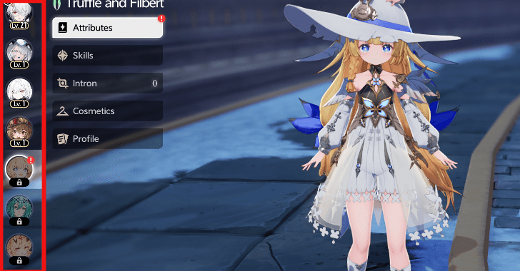 Click on the character you wish to unlock