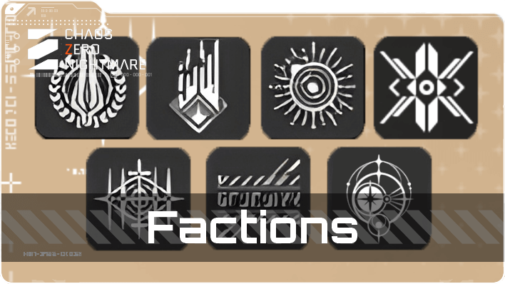 List of All Factions