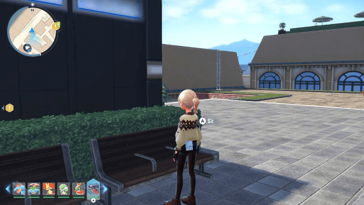 Magenta Sector 9 Rooftop Bench World View