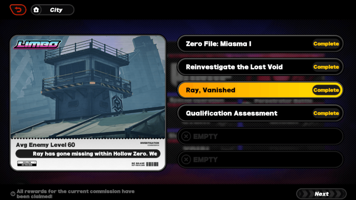 Special Operation Stages