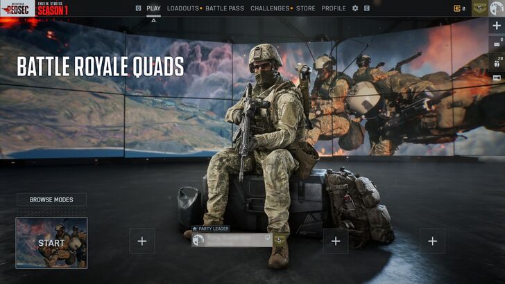 Battlefield REDSEC Solo Queue