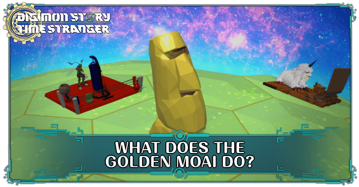 Digimon Story Time Stranger - What Does the Golden Moai Do