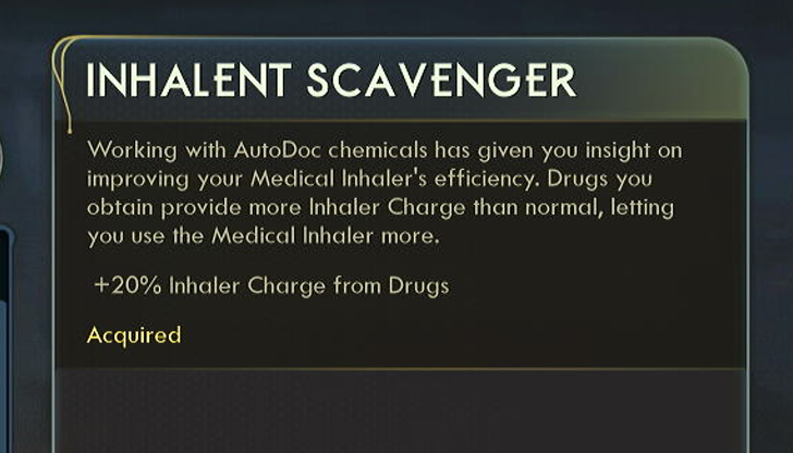 Inhalent Scavenger