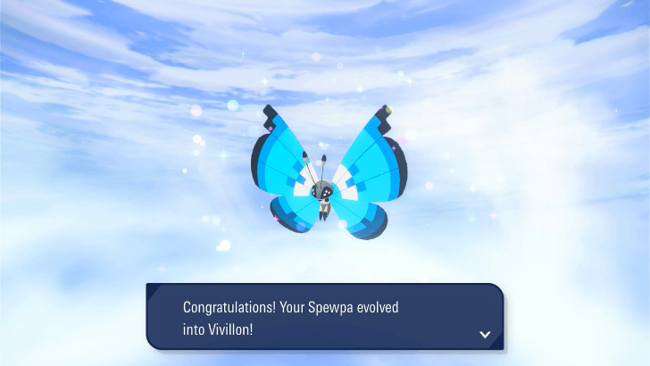 Marine Patterned Vivillon