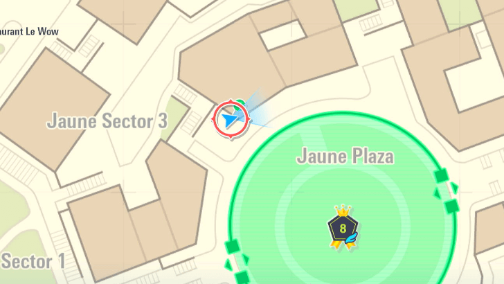 Pokemon Legends Z-A Shiny Drilbur Map Location 2 Walk to this location for a bench