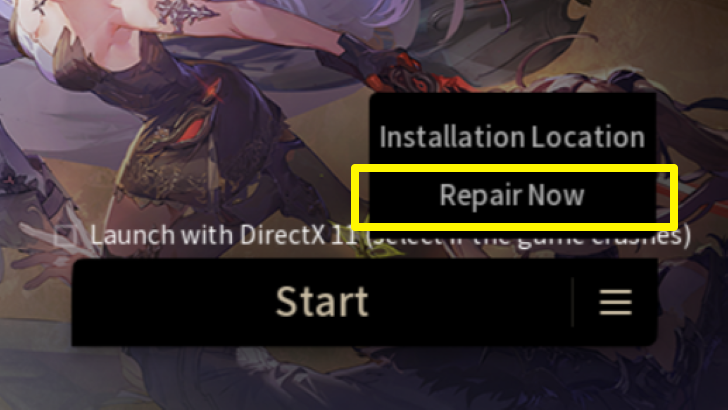 Duet Night Abyss repair now