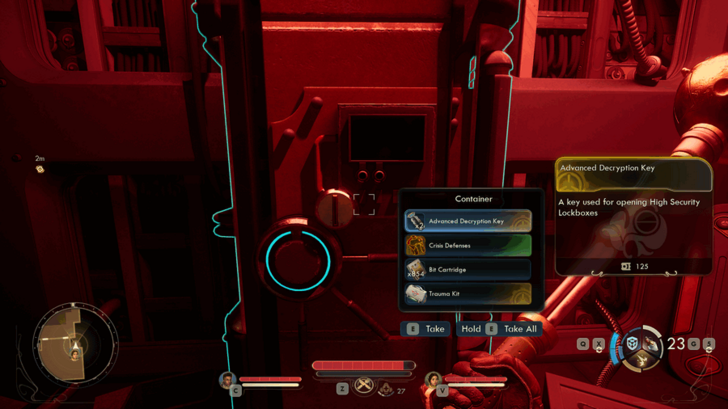 Advanced Decryption Key x2 Location