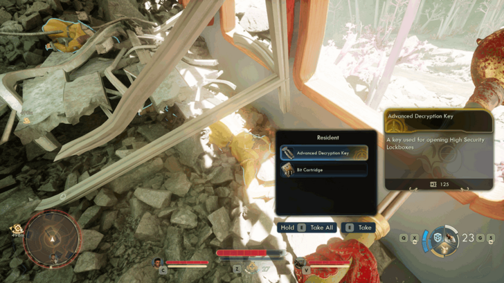 Advanced Decryption Key Location