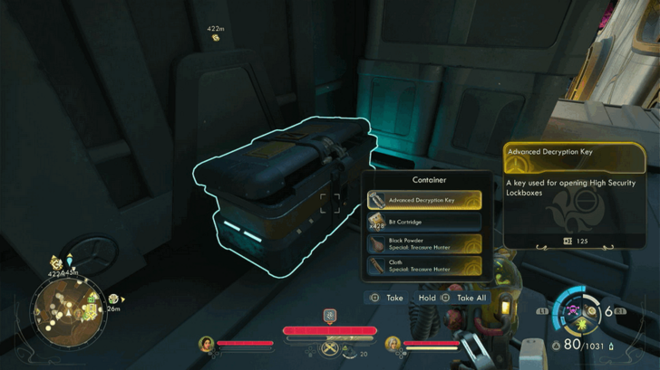 Advanced Decryption Key Location