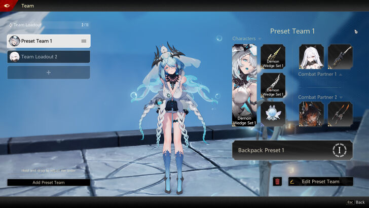 Sandrealm Meditation Team Setup