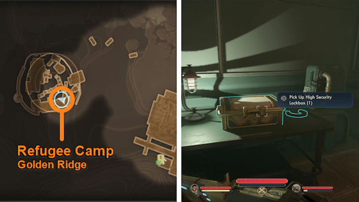 Get Lockbox From Refugee Camp