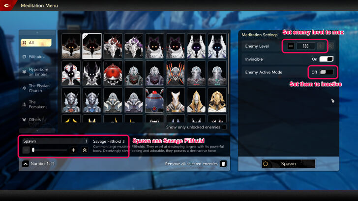 Sandrealm Meditation Practice Filthoid