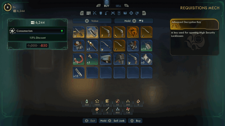 Advanced Decryption Key Location