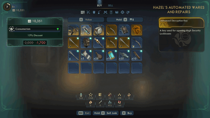 Advanced Decryption Key x2 Location