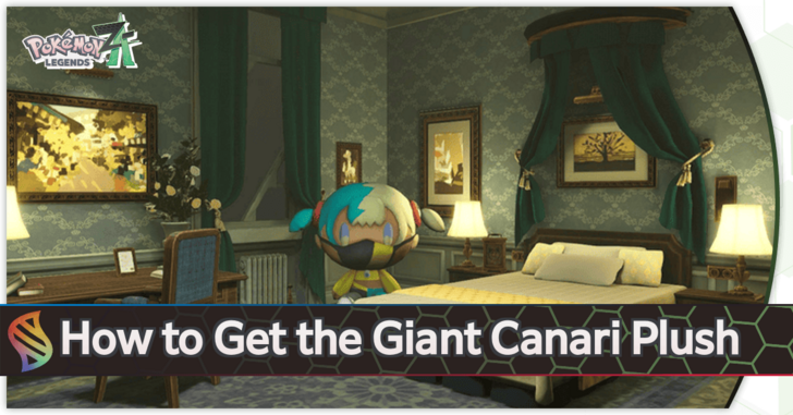 Pokemon Legends Z-A How to Get the Giant Canari Plush Top Banner
