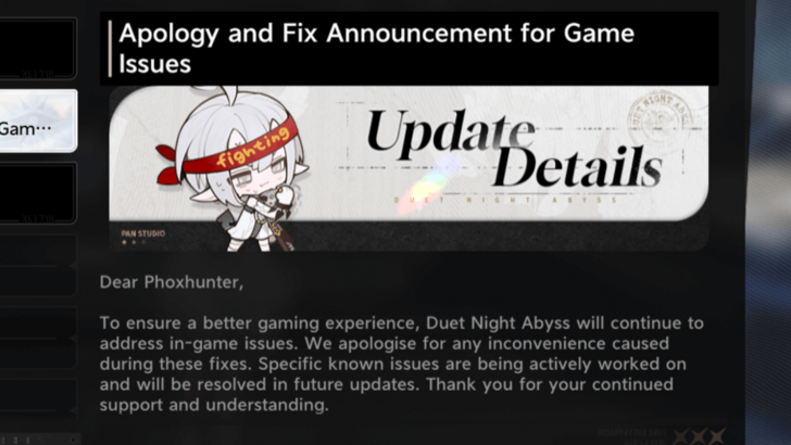 Duet Night Abyss wait for updates