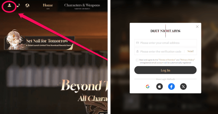 Use the Official Site