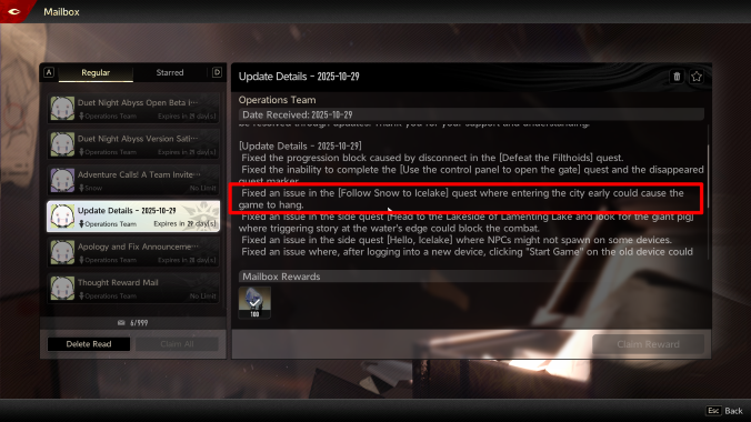 Follow Snow to Icelake Bug Fixed