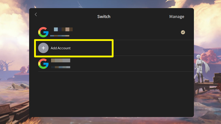 Duet Night Abyss Add Account
