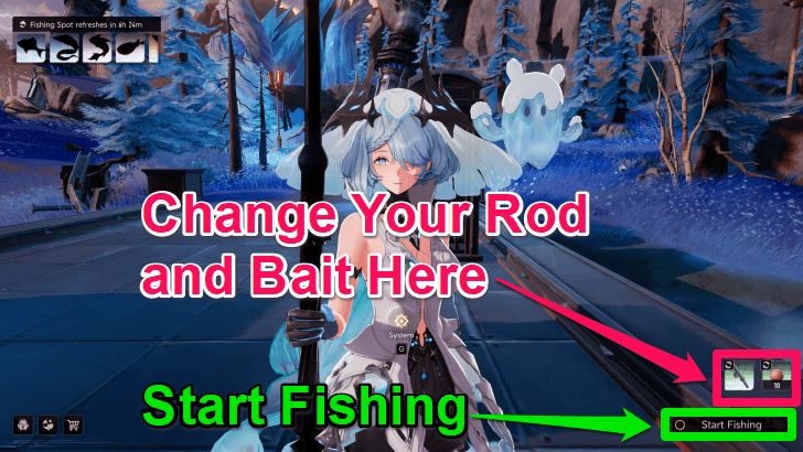 Fishing Interface