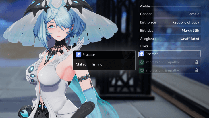 Piscator Trait Overview