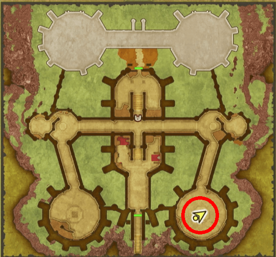 Crack Scroll Location