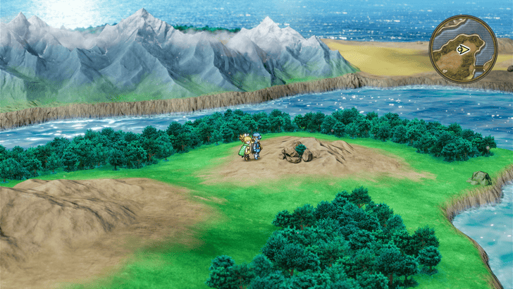 DQ 2 - Secret Spot 2 - overworld