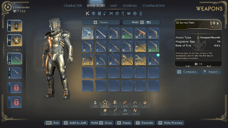 How to Get ED Service Pistol