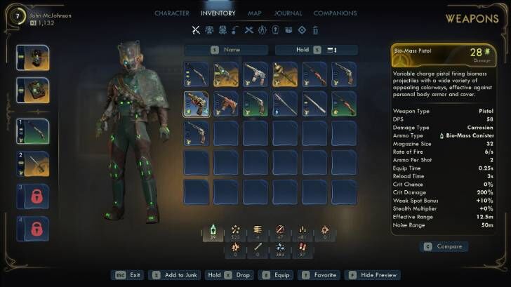 How to Get Bio-mass Pistol