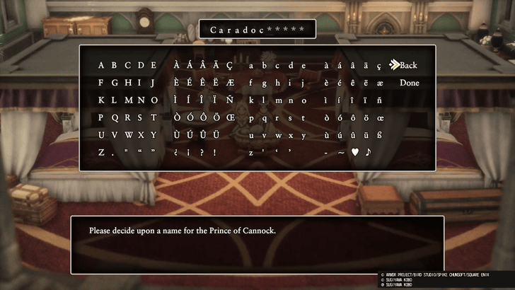 Prince of Cannock Naming