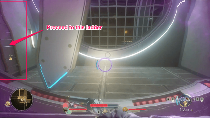 Time Dilation to Get Past Fan Blades