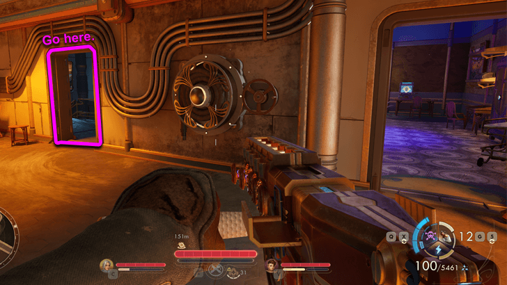 16 - To Applied Science Quadrant Basement