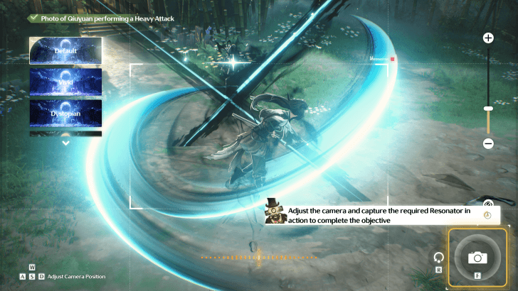 Freeze Frame Photo Interface