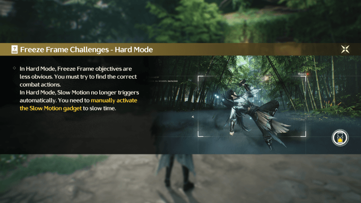 Freeze Frame Hard Mode Manual Slow-Mo