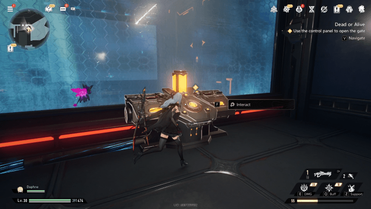 Duet Night Abyss Dead or Alive Control Panel