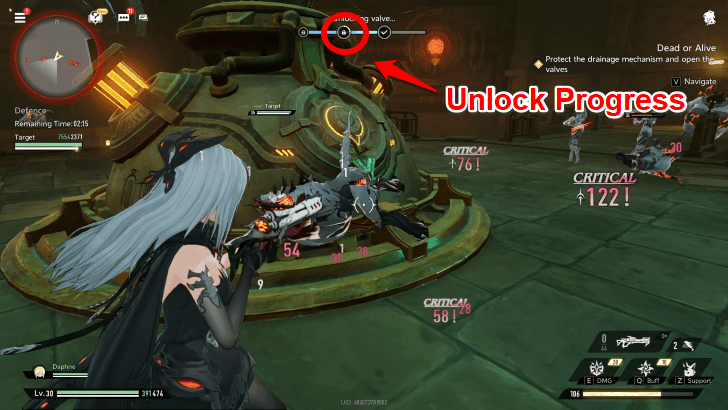 Duet Night Abyss Dead or Alive Control Panel Unlock Progress