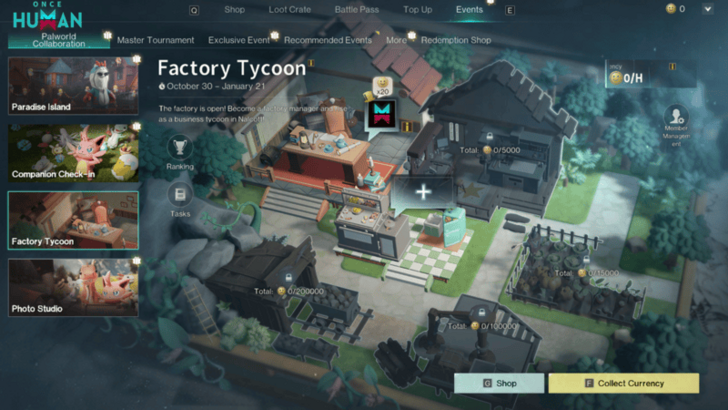 Once Human  - Factory Tycoon