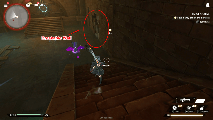 Duet Night Abyss Dead or Alive Breakable Wall