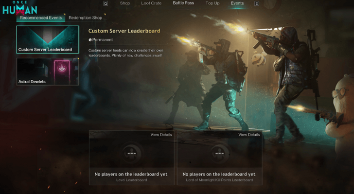 Once Human - Custom Server