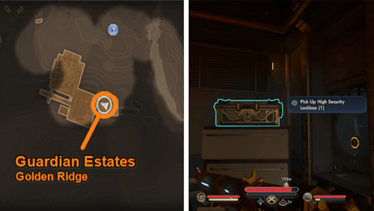 High Security Lockbox Location