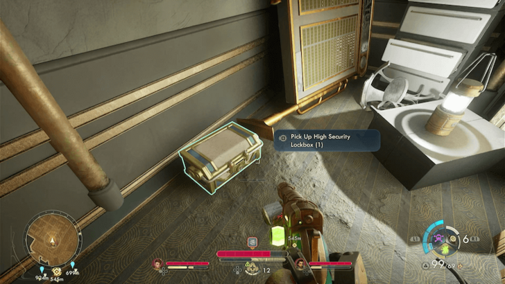 High Security Lockbox Location