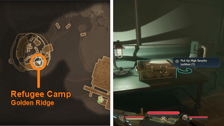 High Security Lockbox Location