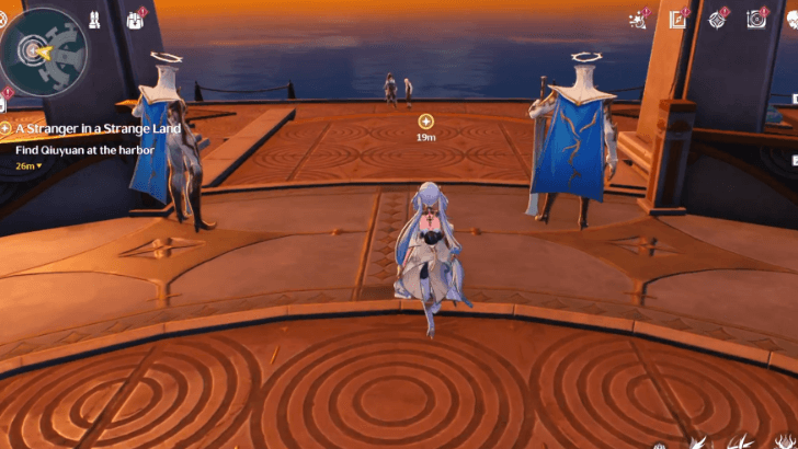 Wuthering Waves Find Qiuyuan at the Harbor